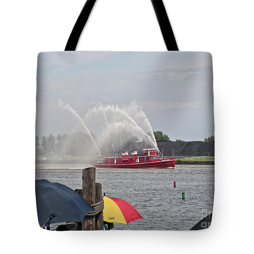 Boat Tote Bag featuring the photograph Prepared by Terry Doyle