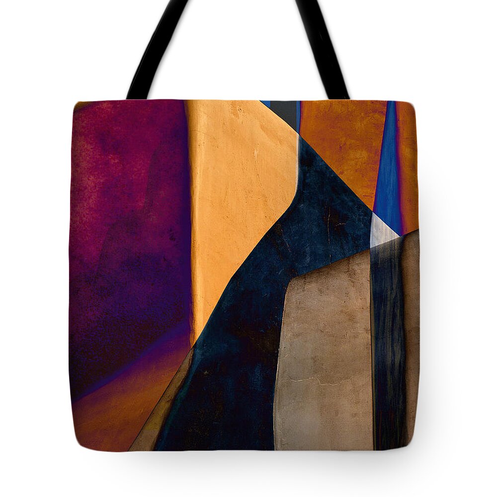 Santa Fe Tote Bag featuring the photograph Pueblo Number 2 by Carol Leigh