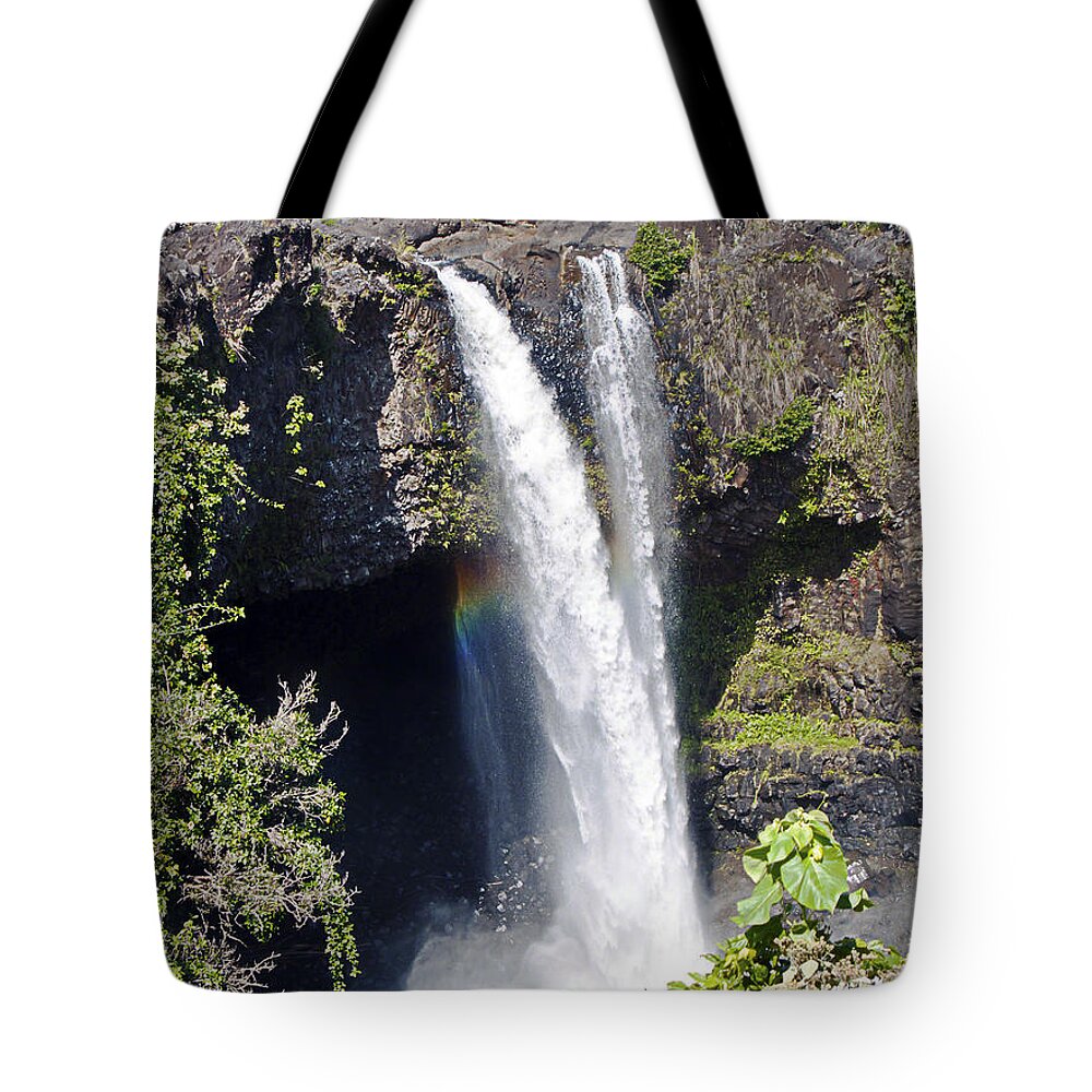 Fine Art Photography Tote Bag featuring the photograph Rainbow Falls II by Patricia Griffin Brett