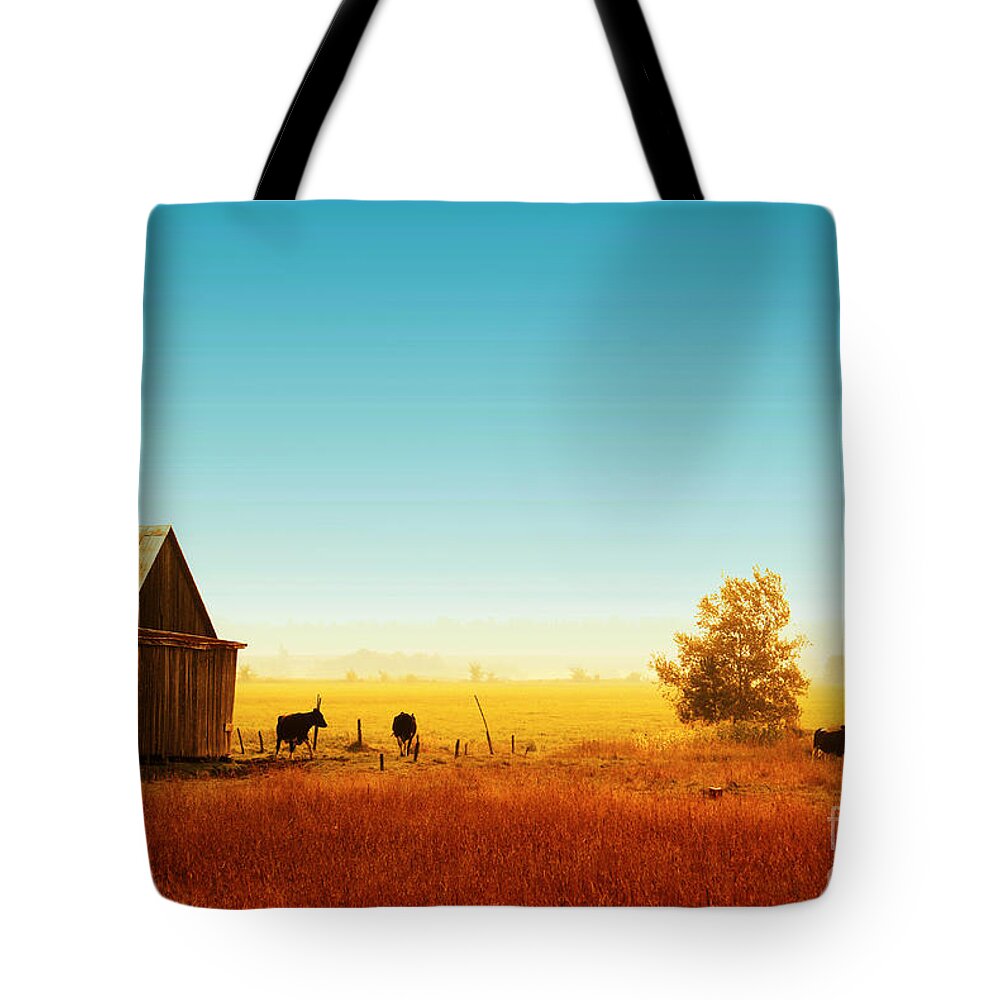 Landscape Tote Bag featuring the photograph Rawdon Everyday Life 02 by Aimelle Ml