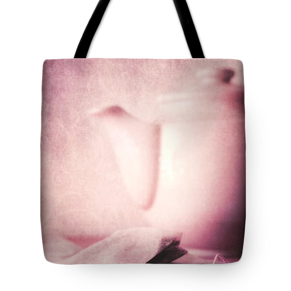 Tea Tote Bag featuring the photograph Relaxing Tea by Priska Wettstein