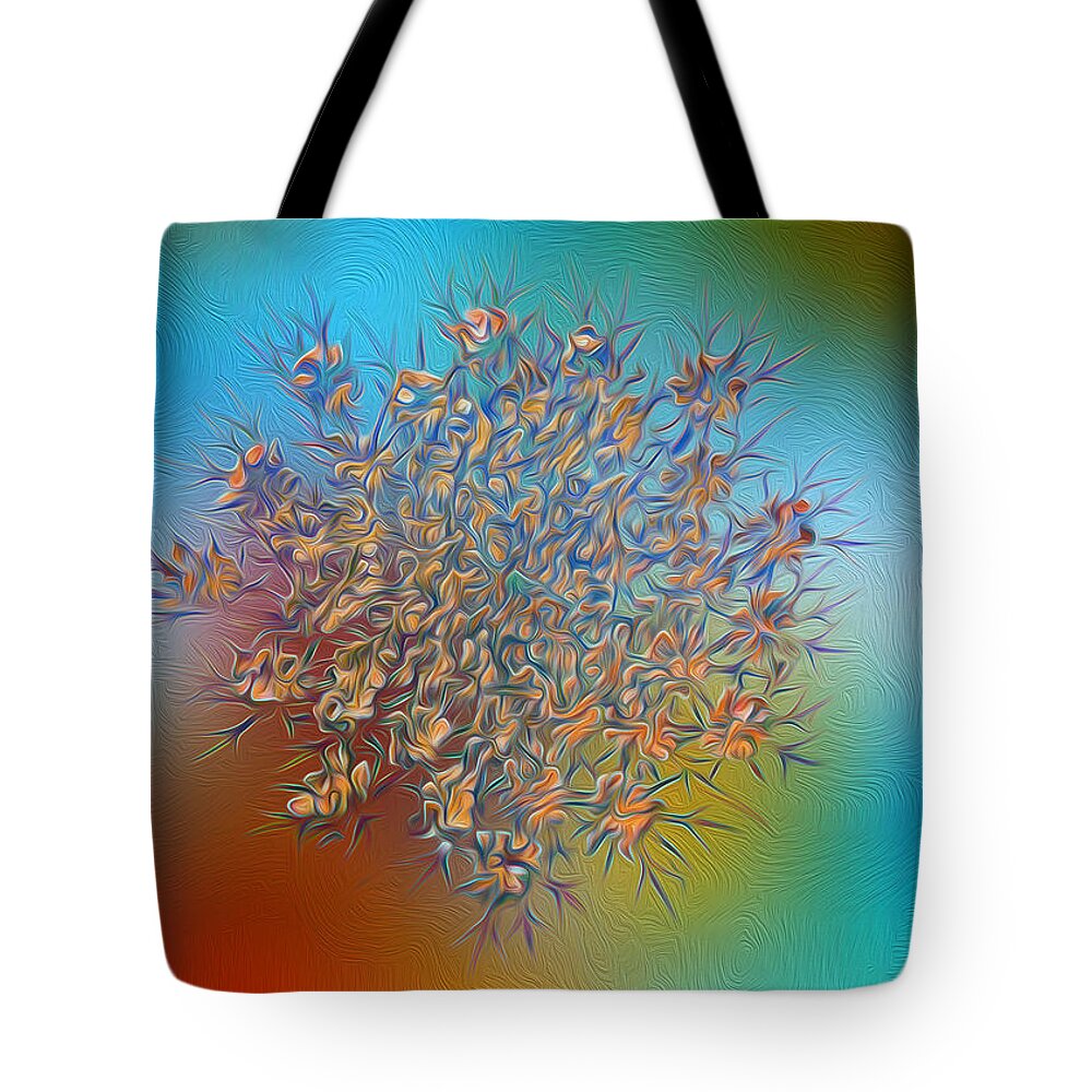 Plant Tote Bag featuring the photograph Reticulated Glory by Bill and Linda Tiepelman