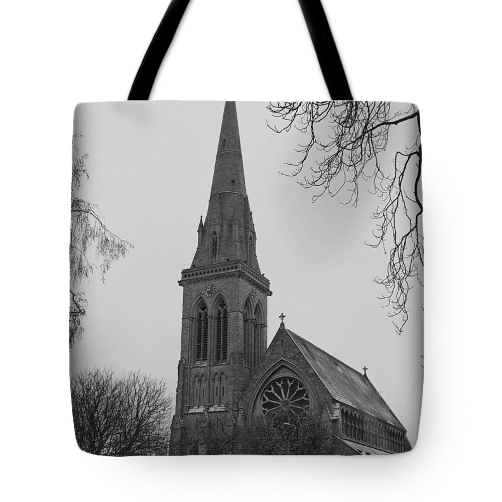 Church Tote Bag featuring the photograph Richmond Village Church by Maj Seda