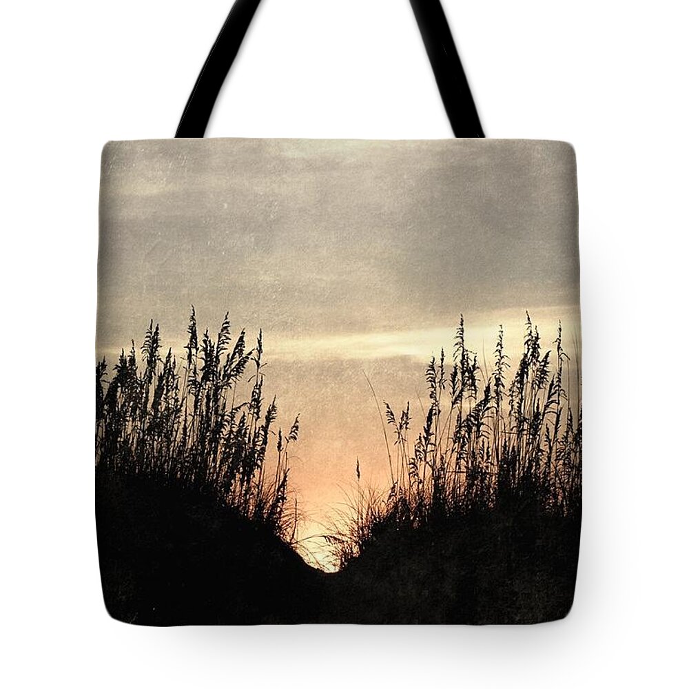 Dunes Tote Bag featuring the photograph Rise Between The Dunes by Kim Galluzzo Wozniak