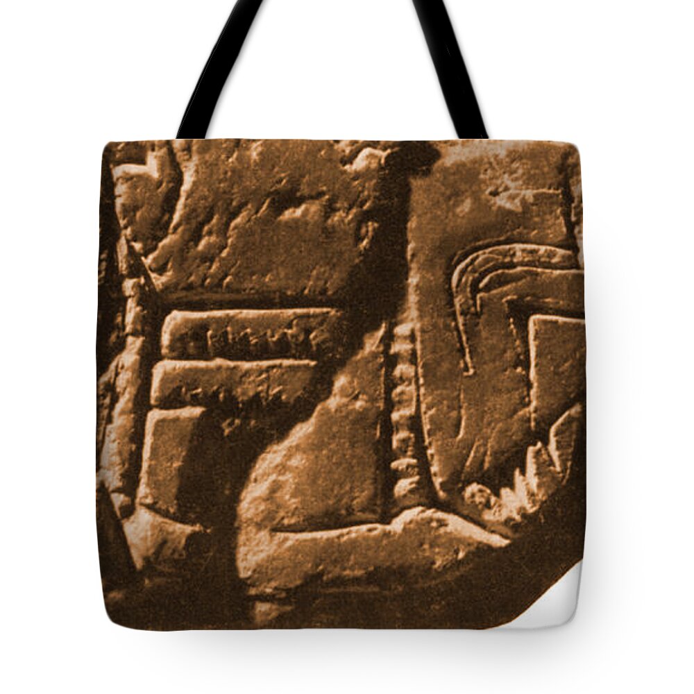 Historic Tote Bag featuring the photograph Riverboat On Ancient Seal by Science Source