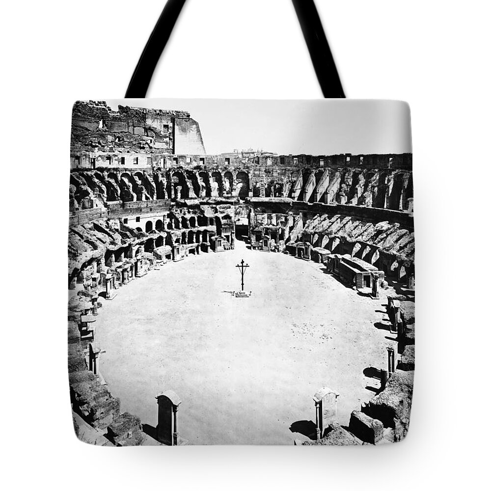 20th Century Tote Bag featuring the photograph Rome: Colosseum by Granger
