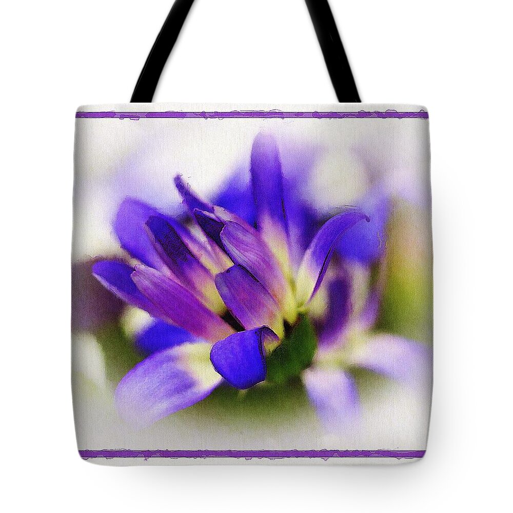 Blue Tote Bag featuring the photograph Royal Purple by Judi Bagwell