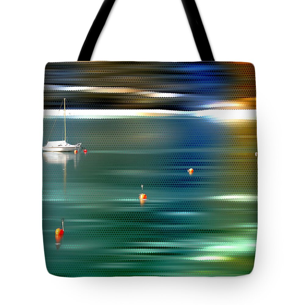 Sailing Boat Tote Bag featuring the photograph Sailing by Hannes Cmarits