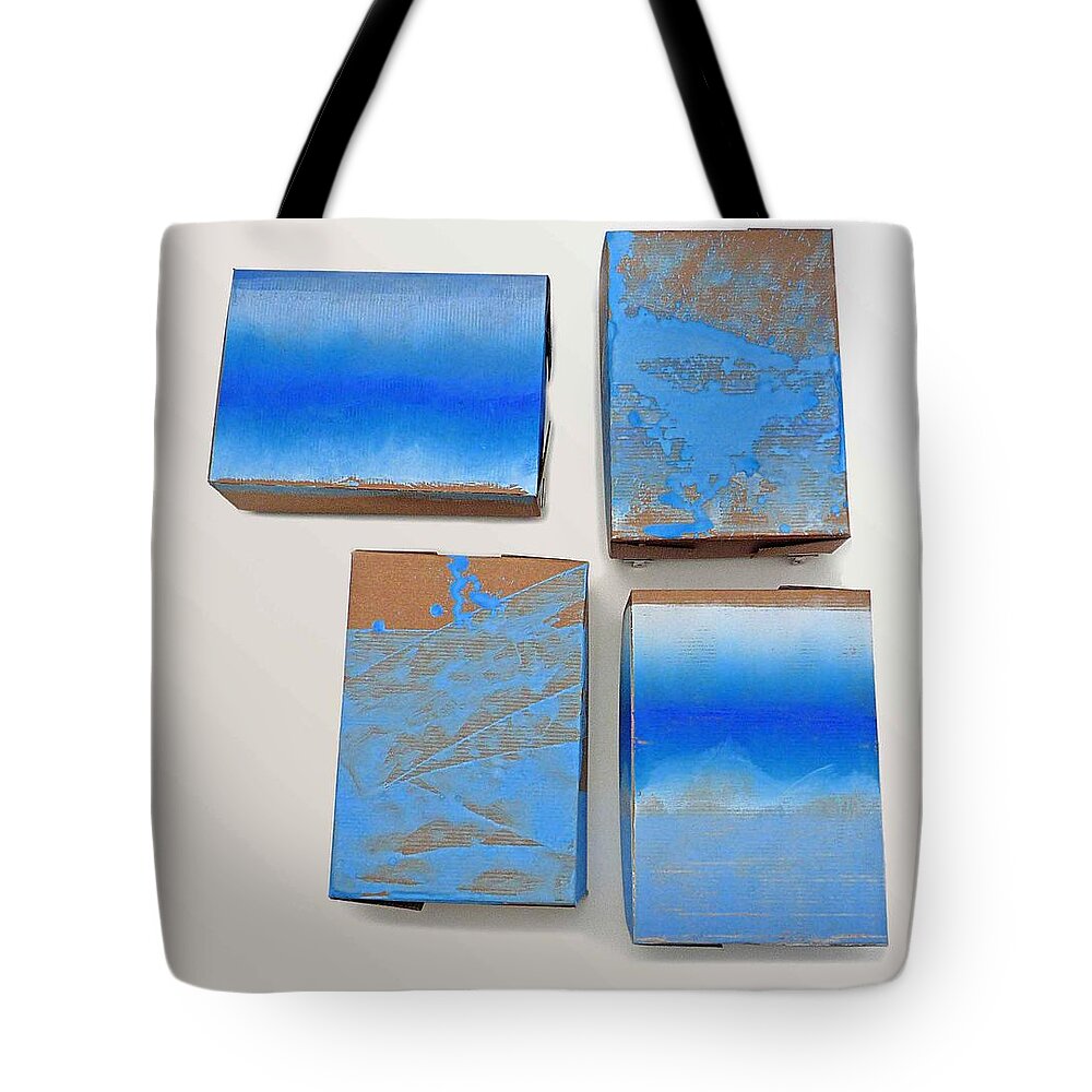 Surf Tote Bag featuring the painting Sea View by Charles Stuart