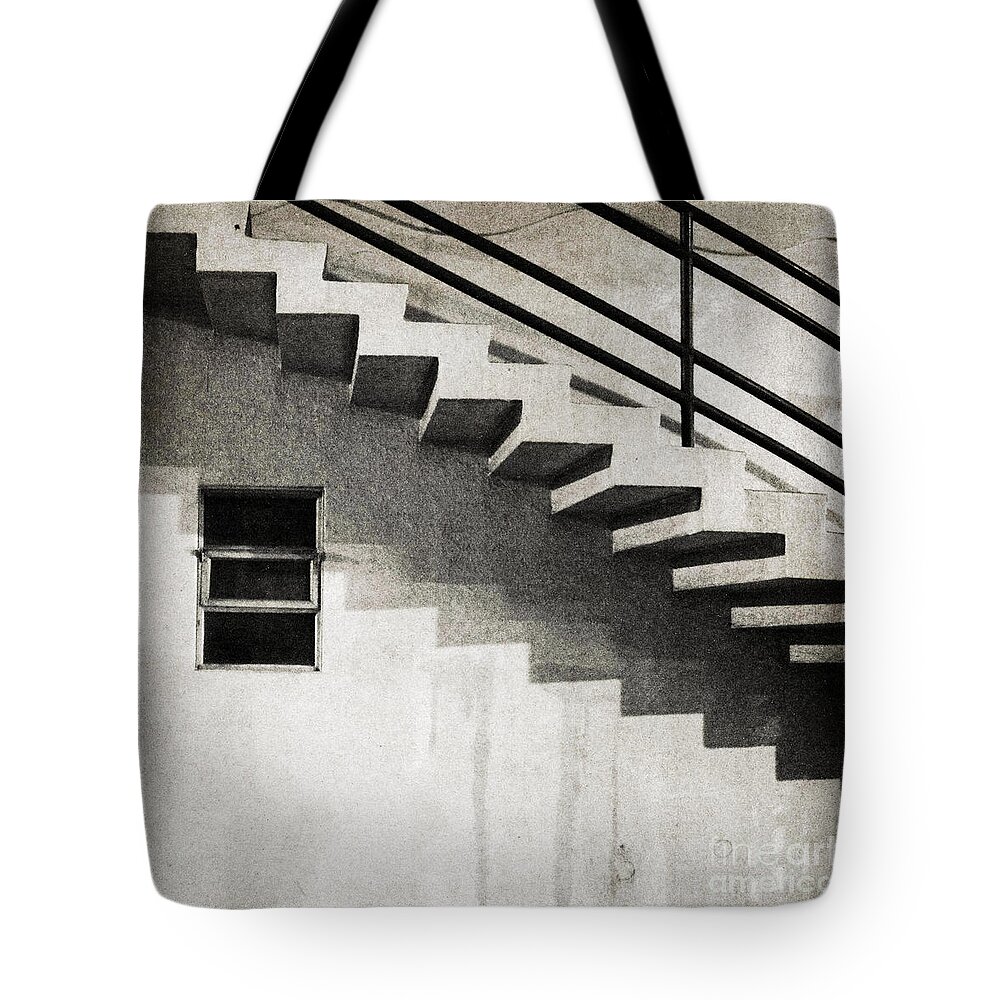 Window Tote Bag featuring the photograph Secret Passage by Linda Woods
