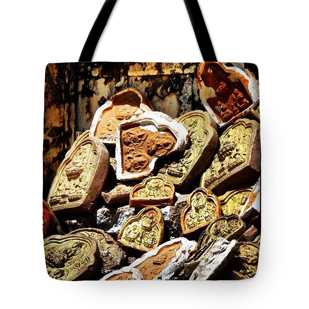 Hkellex13 Tote Bag featuring the photograph Sera Monastery by Lorelle Phoenix