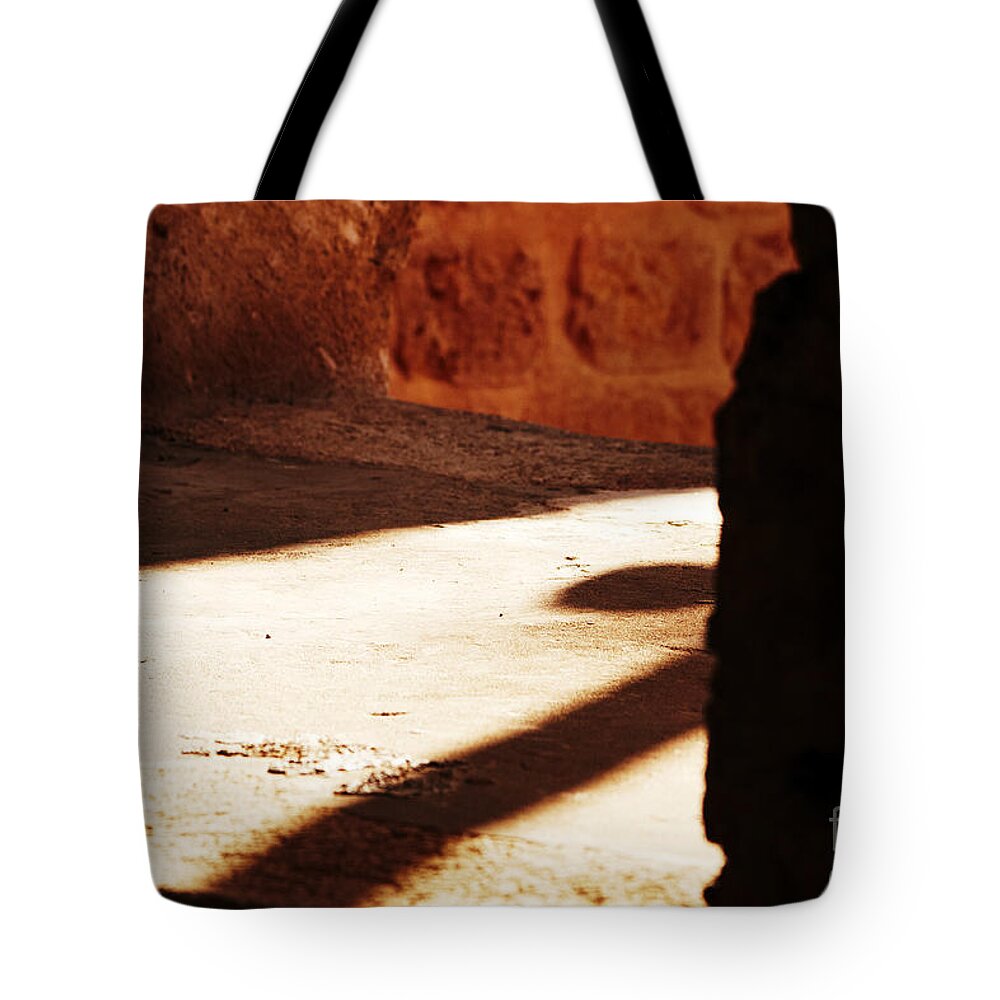 Alfeizar Tote Bag featuring the photograph Shadow on the windows by Agusti Pardo Rossello
