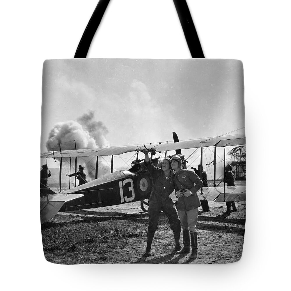 -wars And Warfare- Tote Bag featuring the photograph Silent Still: Warfare by Granger
