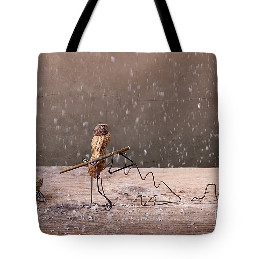 Peanut Tote Bag featuring the photograph Simple Things - Christmas 03 by Nailia Schwarz