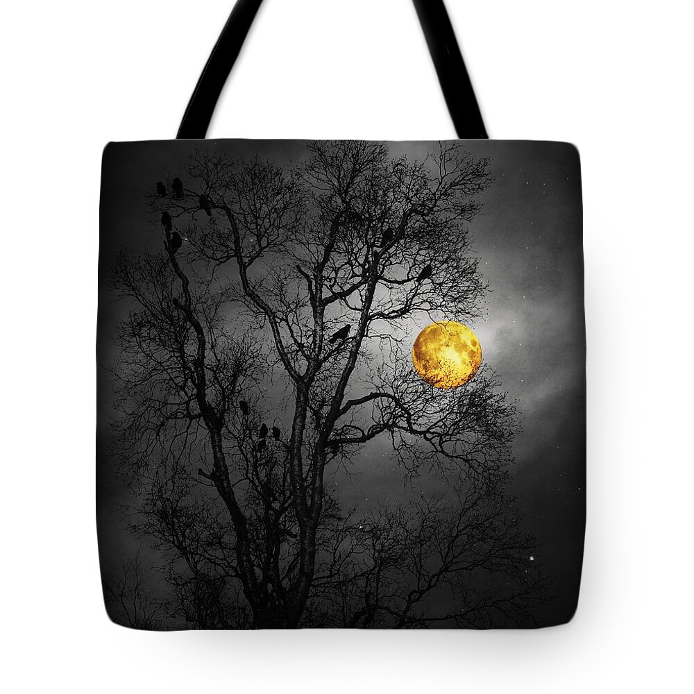 Bare Tote Bag featuring the photograph Something Wicked This Way Comes by Michele Cornelius
