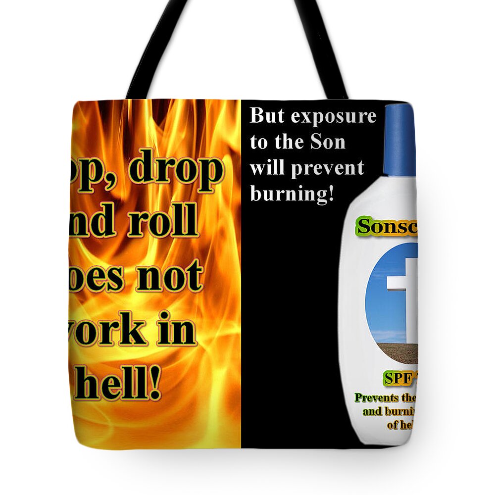 Sunscreen Tote Bag featuring the photograph Sonscreen by Chad and Stacey Hall