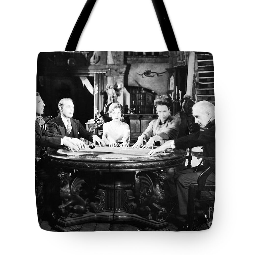 1920s Tote Bag featuring the photograph Spiritualism by Granger