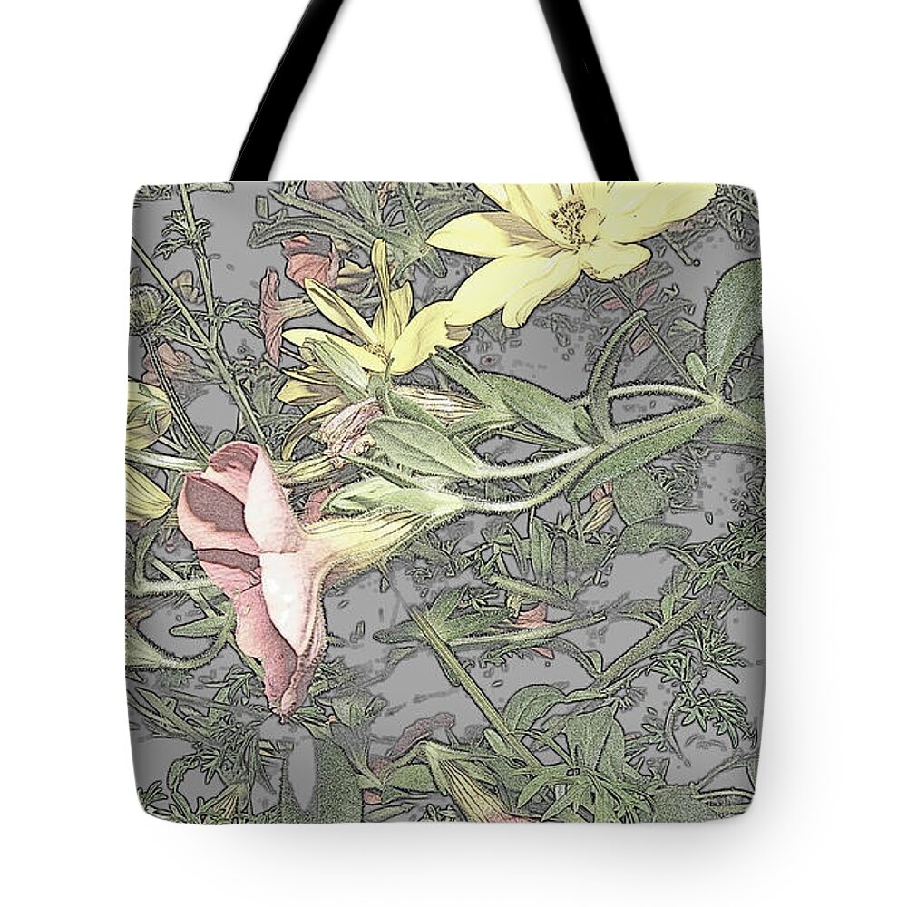 Abstract Photography Tote Bag featuring the photograph Spring Blossoms In Abstract by Kim Galluzzo Wozniak