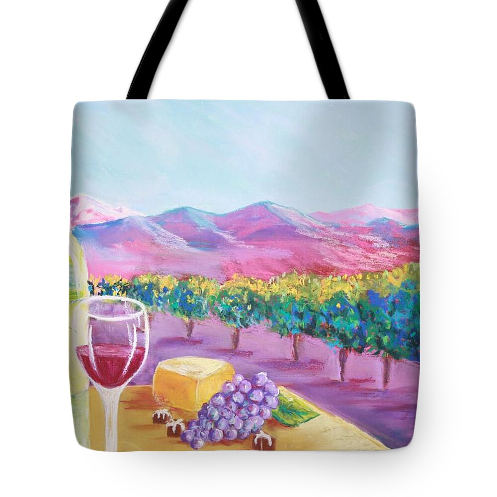 St. Clair Tote Bag featuring the painting St. Clair by Melinda Etzold