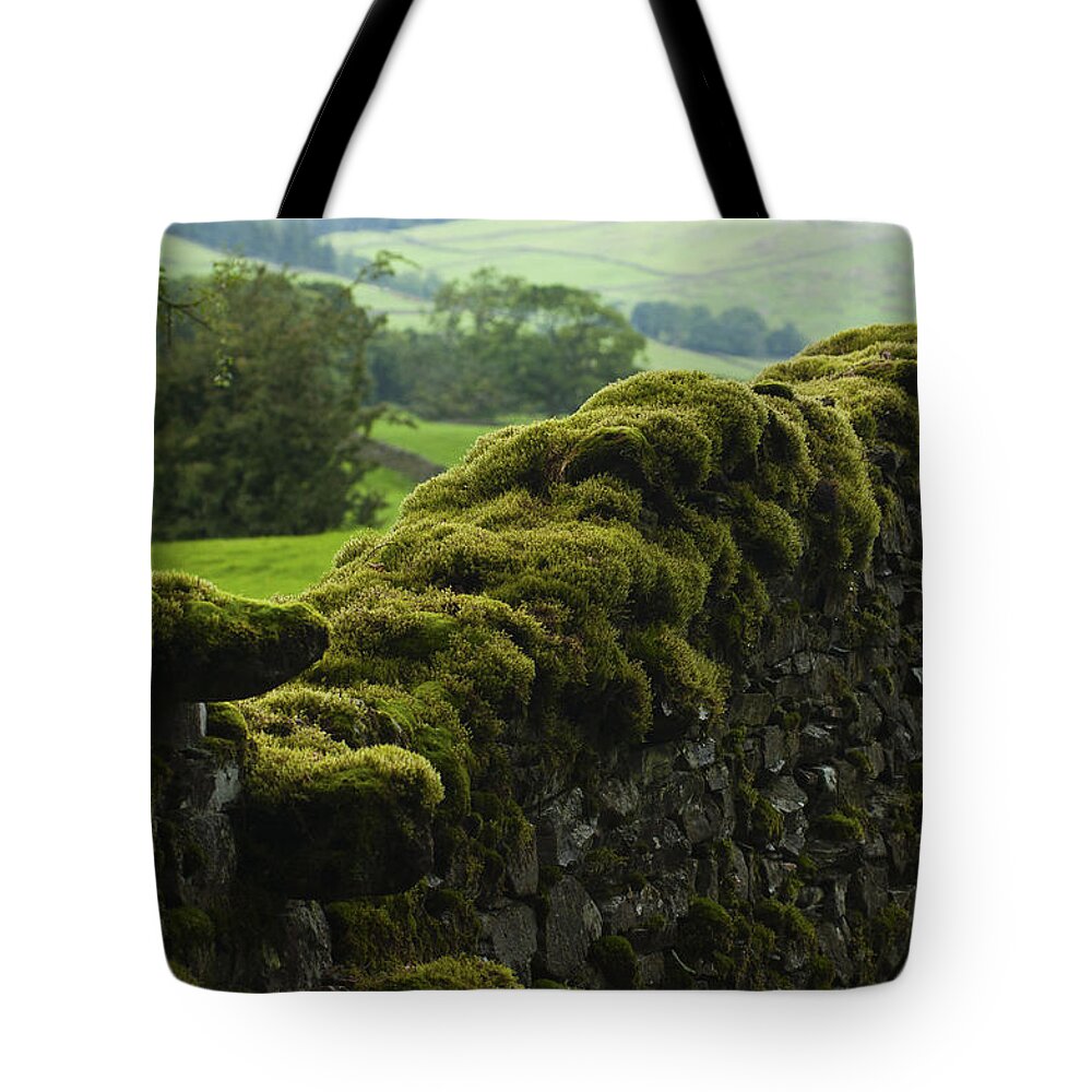 Britain Tote Bag featuring the photograph Stone wall by Andrew Michael
