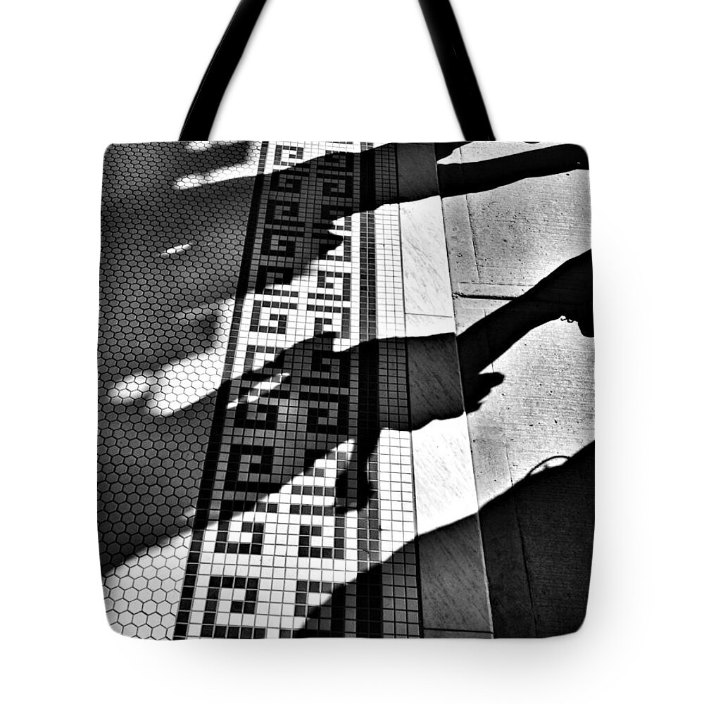 Street Tote Bag featuring the photograph Street To Stone by J C