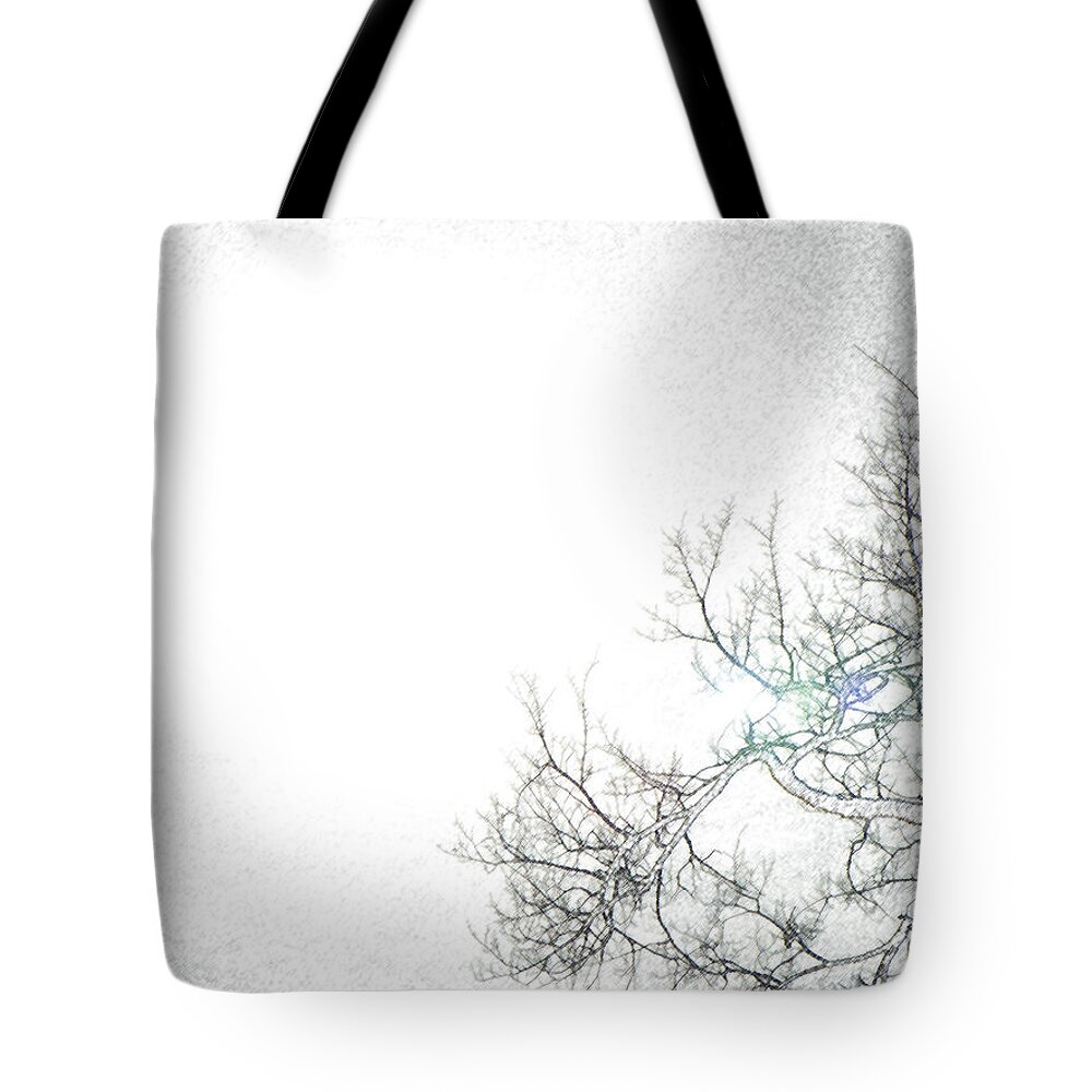 Abstract Tote Bag featuring the photograph Sun 2 by Lenore Senior