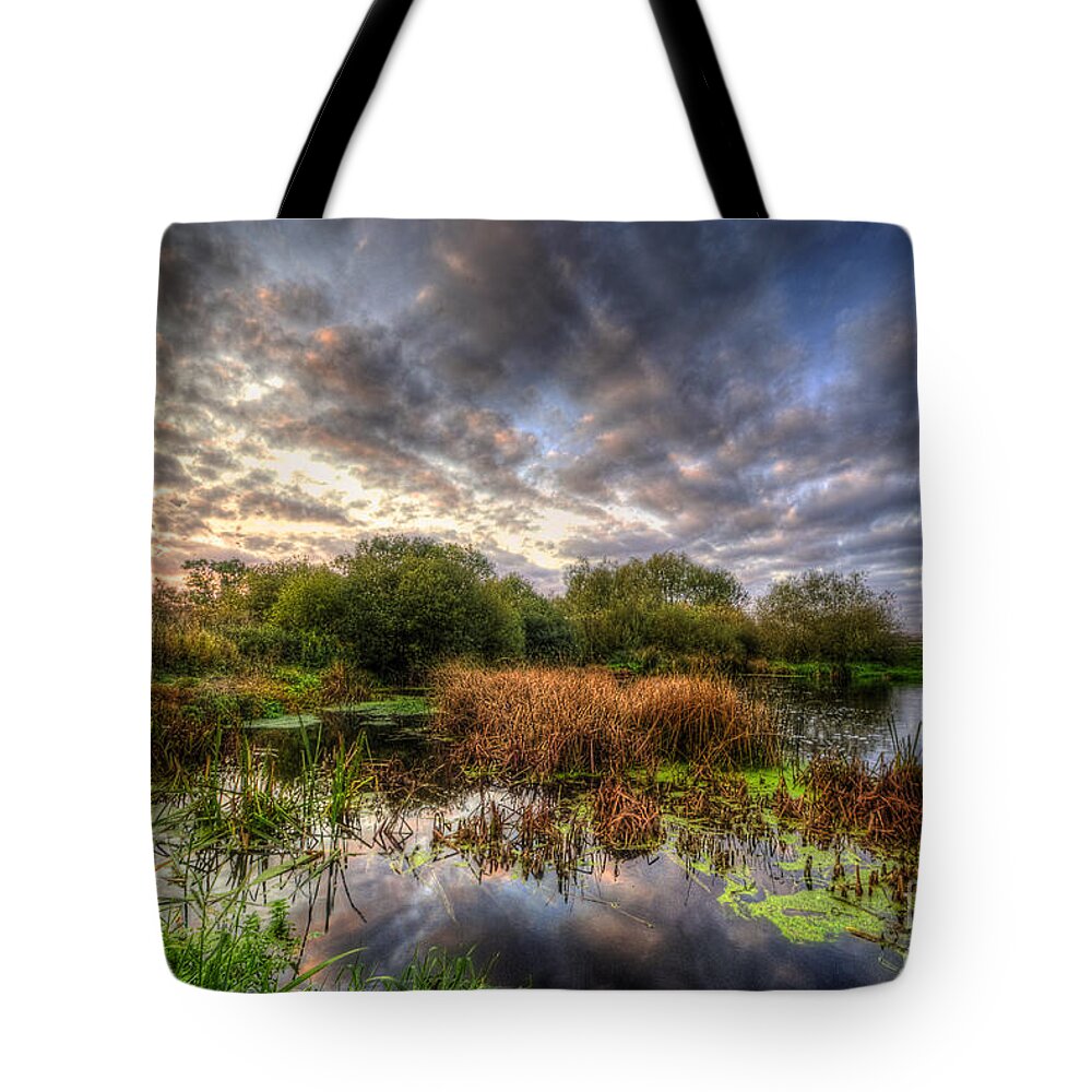 Hdr Tote Bag featuring the photograph Swampy by Yhun Suarez