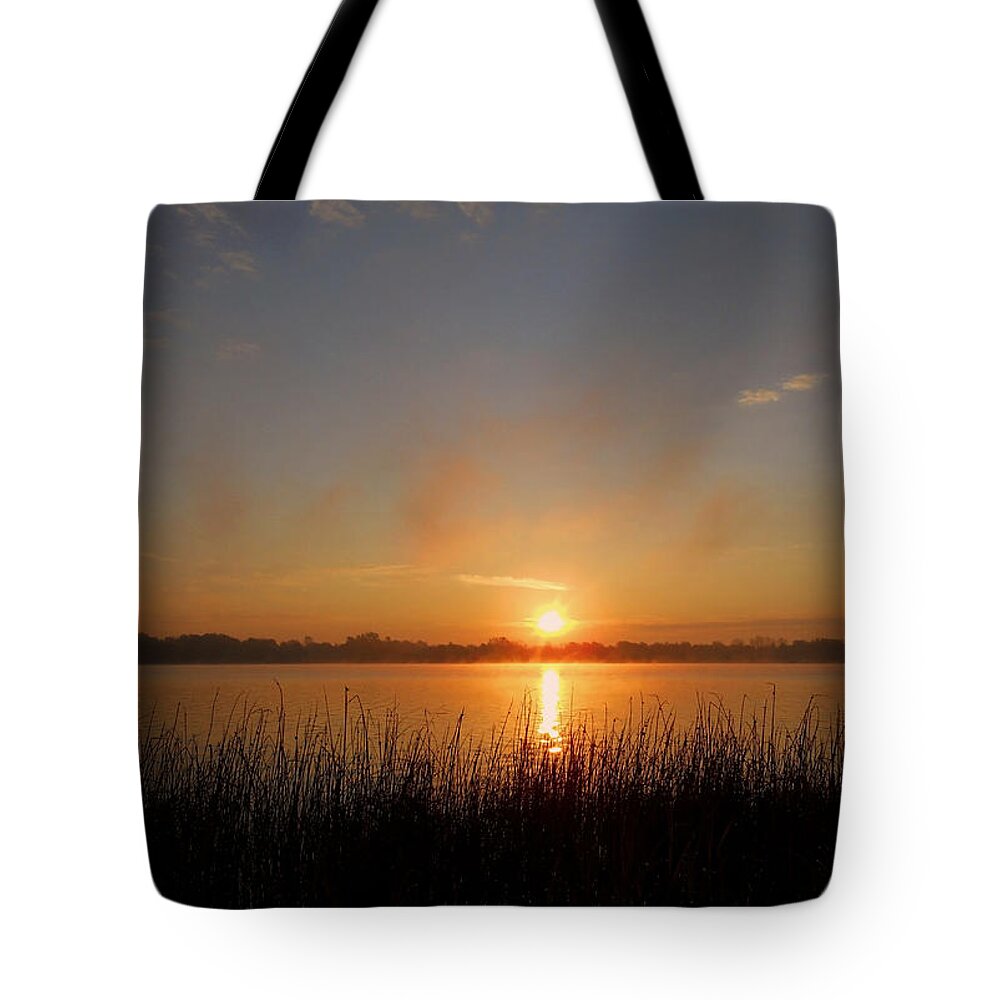 North America Tote Bag featuring the photograph The Day Begins ... by Juergen Weiss