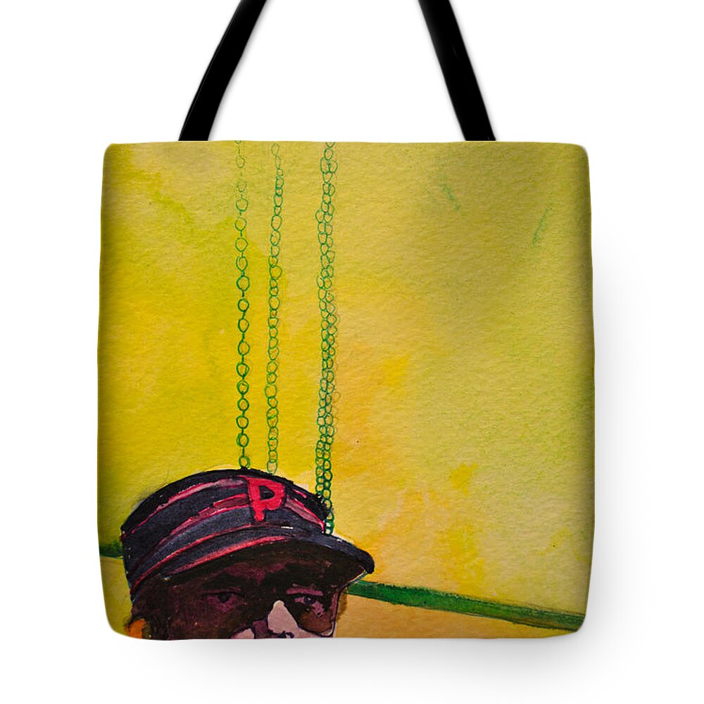 Umphrey's Mcgee Tote Bag featuring the painting The Stare by Patricia Arroyo