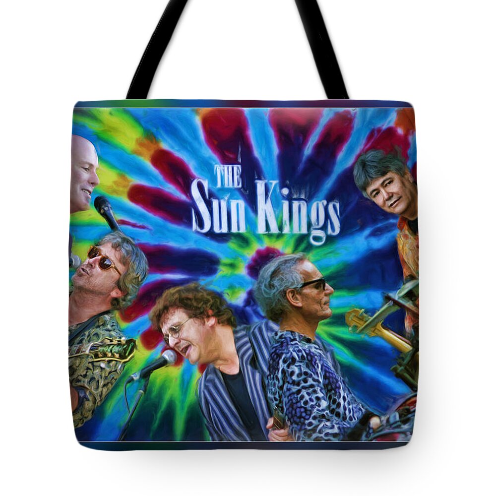The Sun Kings Tote Bag featuring the photograph The Sun Kings by Blake Richards