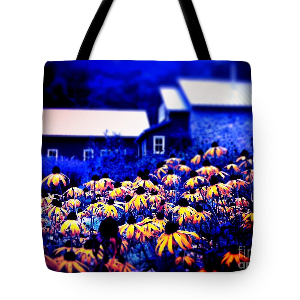 Flowers Tote Bag featuring the photograph The Suns of God by Kevyn Bashore