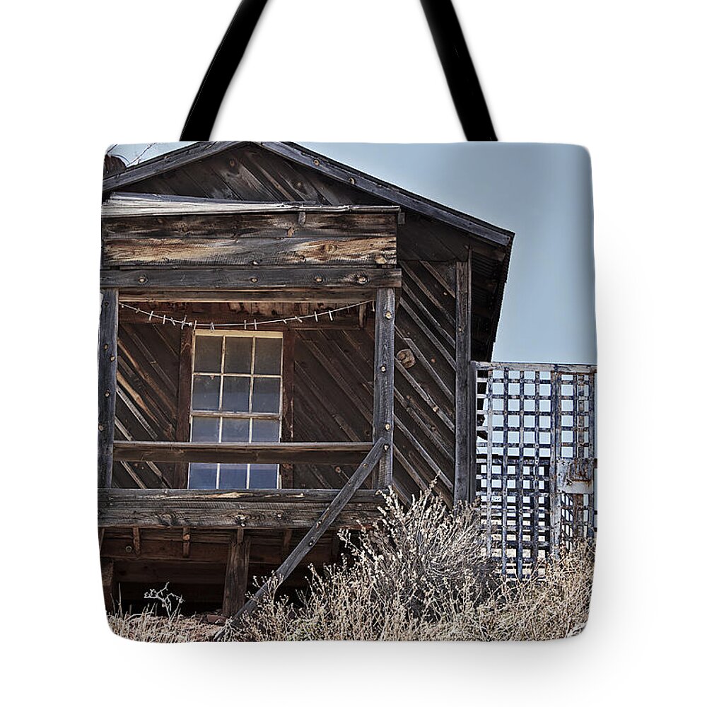 Architecture Tote Bag featuring the photograph The Verandah by Phyllis Denton