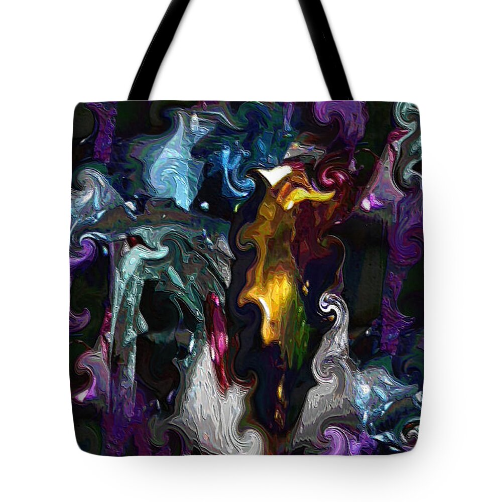 Nightmare Tote Bag featuring the photograph There Be Ghosts by Kristin Elmquist