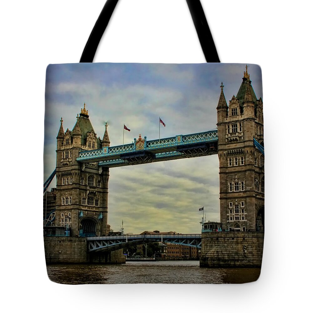 Tower Bridge Tote Bag featuring the photograph Tower Bridge London by Heather Applegate
