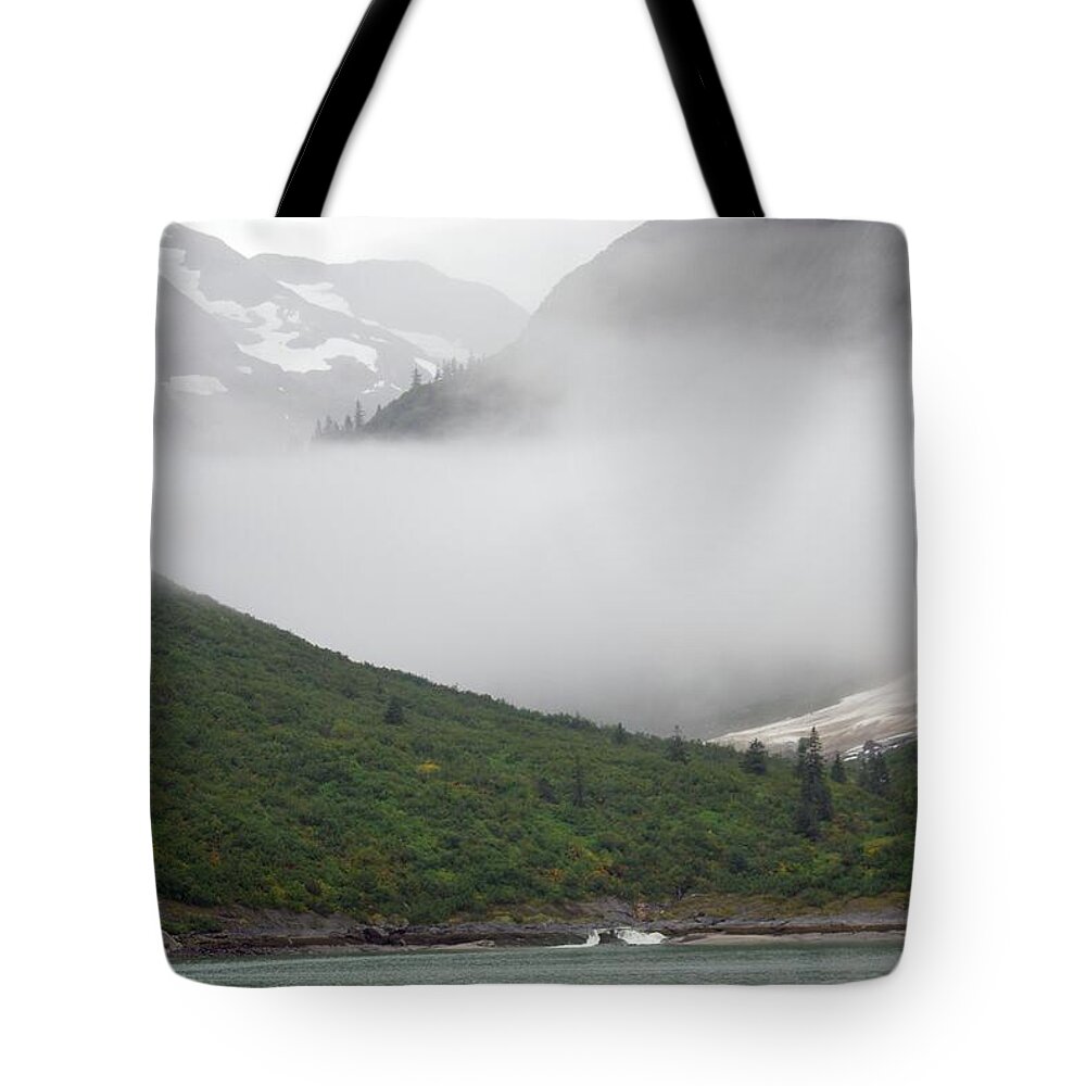 Mountain Tote Bag featuring the photograph Tracy Arm Inlet by Marilyn Wilson