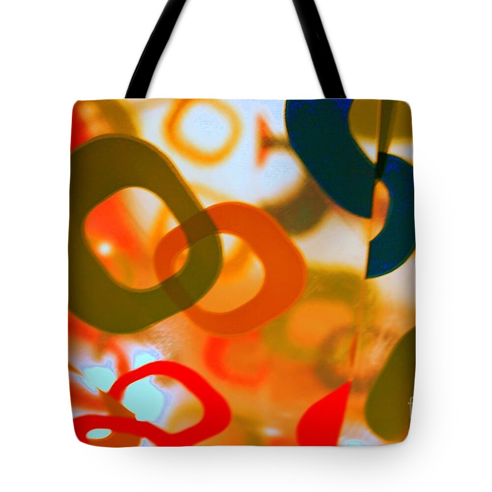Shapes Tote Bag featuring the photograph Transparent Vision by Julie Lueders 