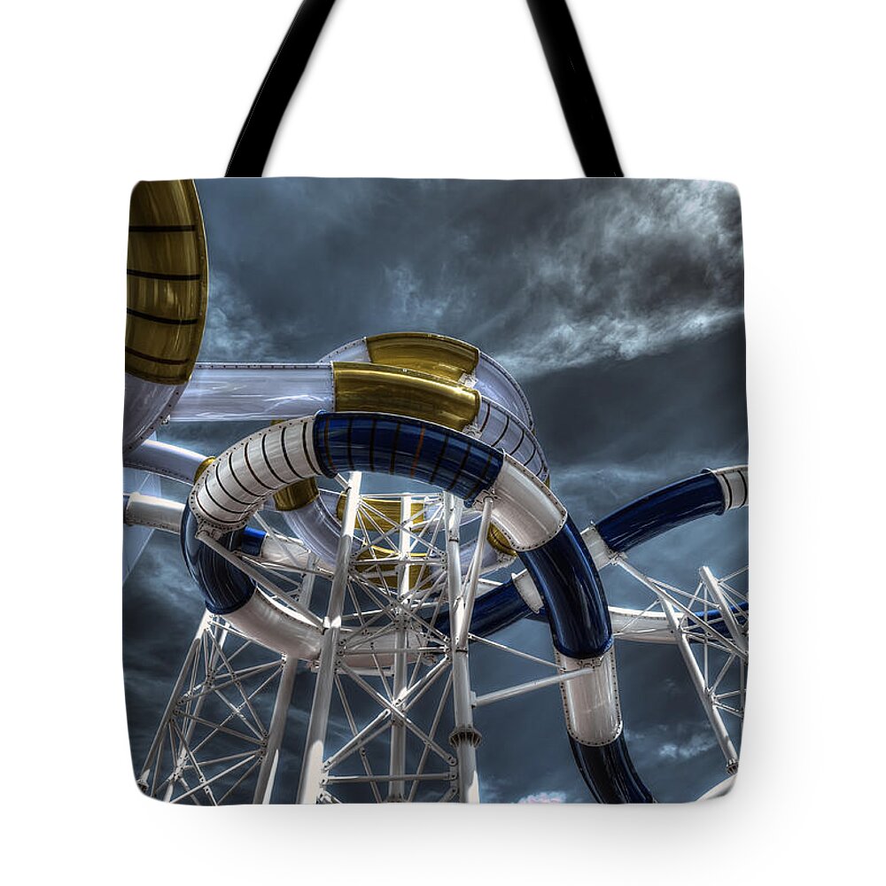 Tubes Tote Bag featuring the photograph Tubal Ligation by Wayne Sherriff