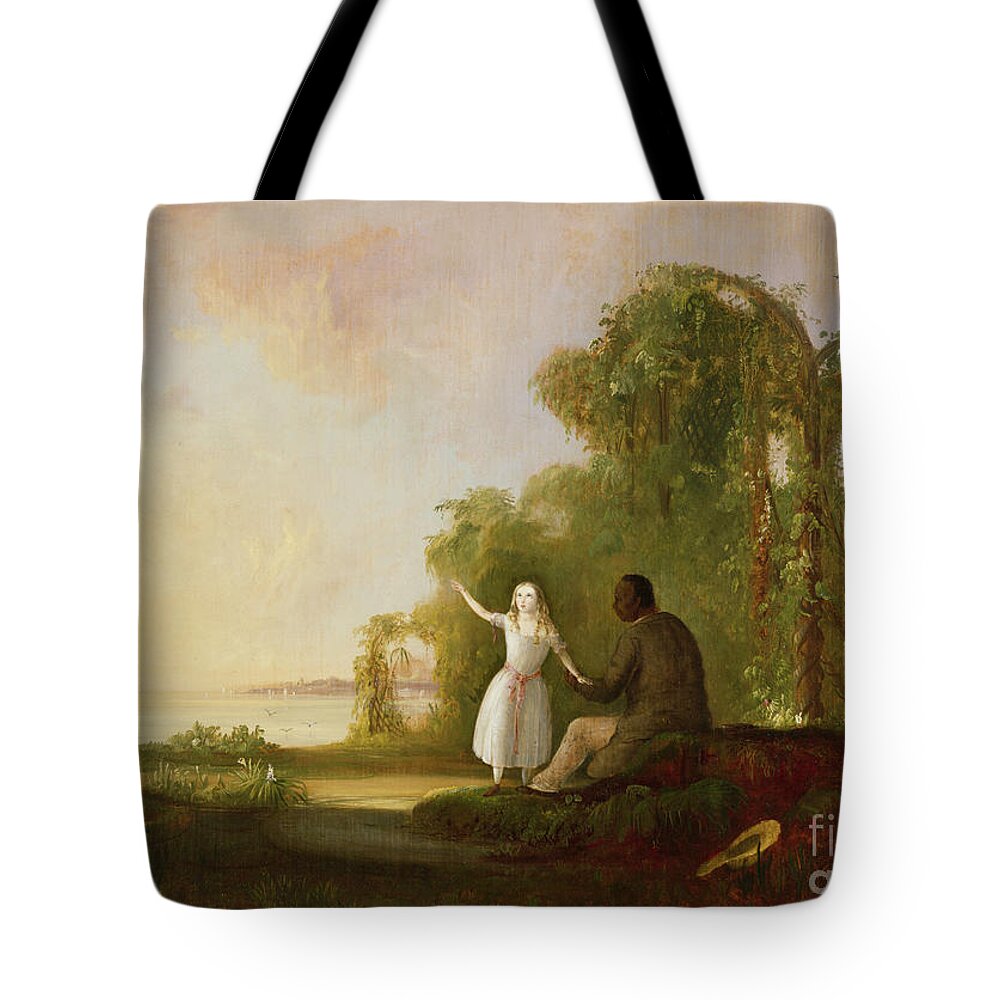 Uncle Toms Cabin Tote Bags