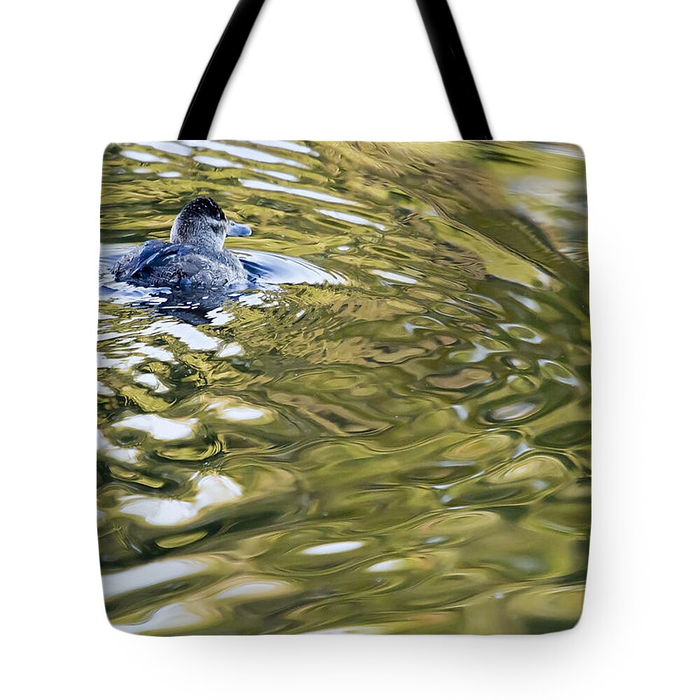Duck Tote Bag featuring the photograph Undulations by Sally Mitchell