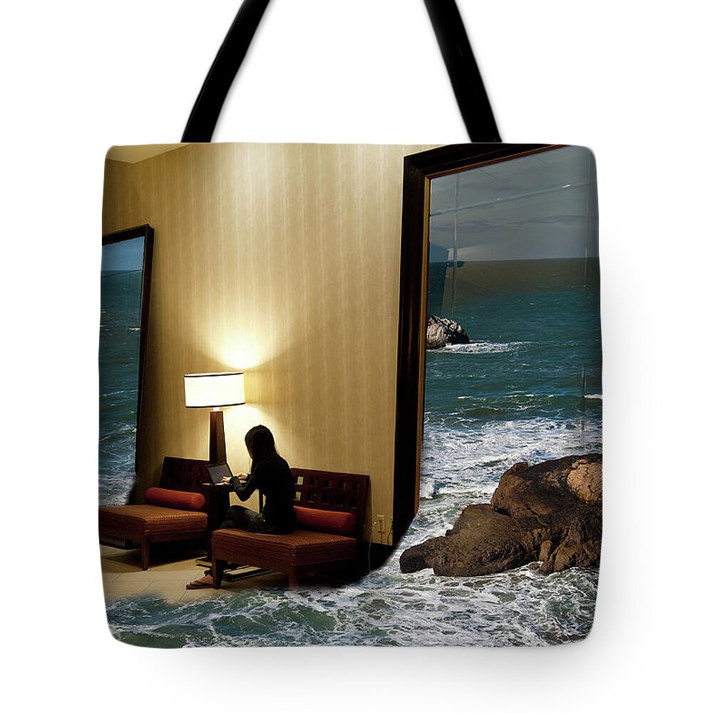 Surreal Tote Bag featuring the photograph Untouched by Harry Spitz