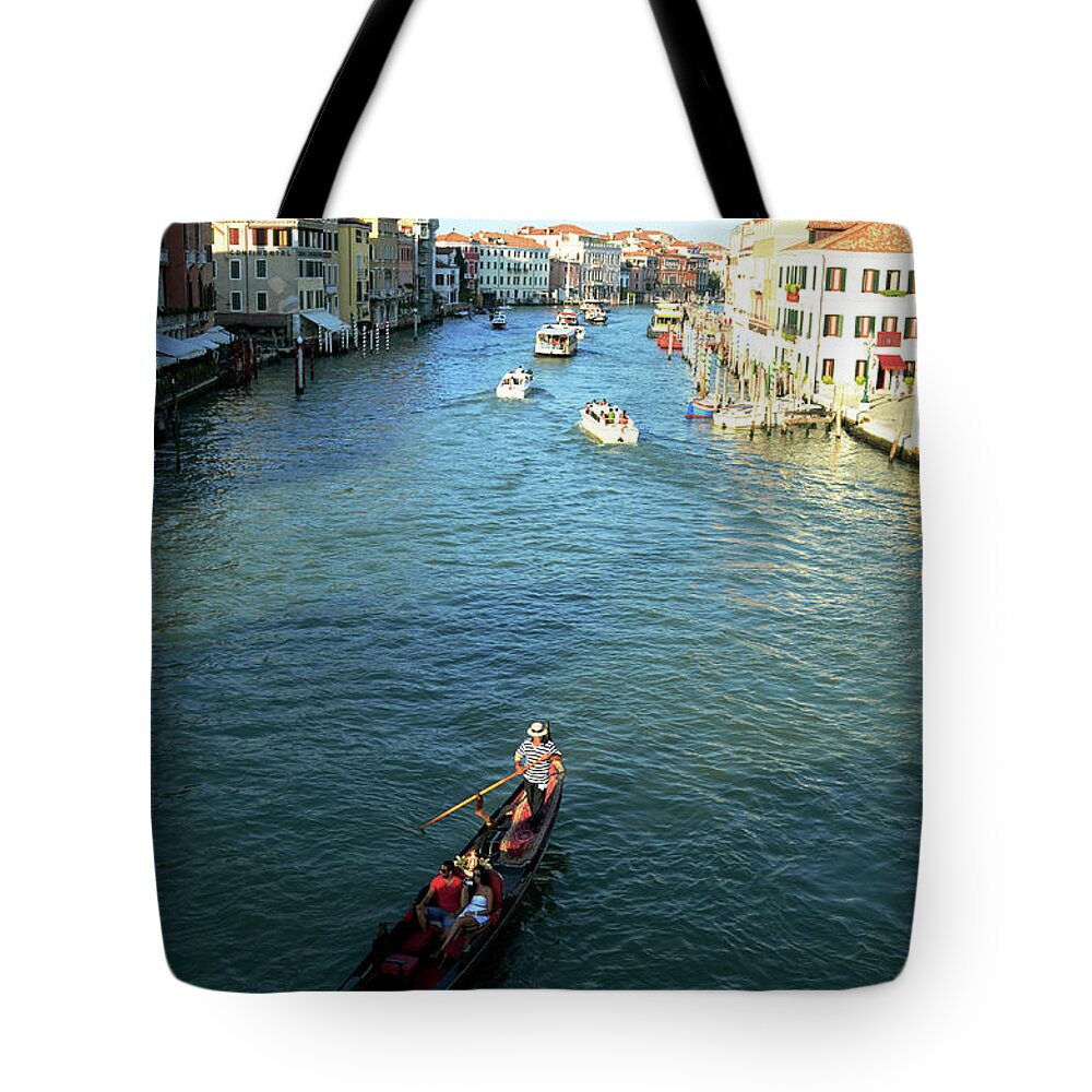Italy Tote Bag featuring the photograph Venice View by La Dolce Vita