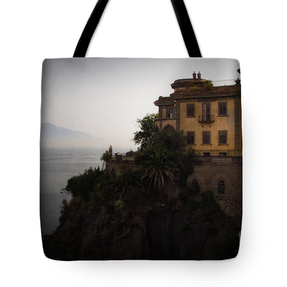 Sorrento Tote Bag featuring the photograph Vesuvius from Sorrento by Doug Sturgess