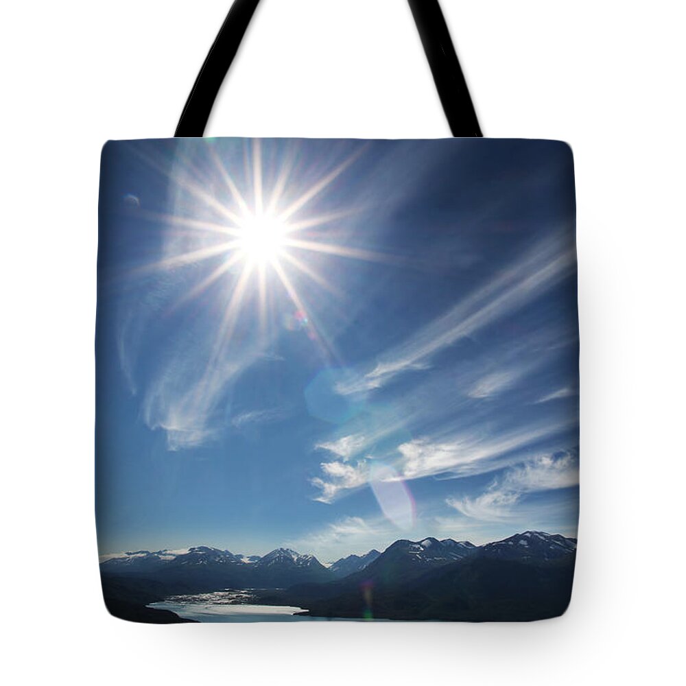 Bear Mountain Tote Bag featuring the photograph View from Bear Mountain by Michele Cornelius