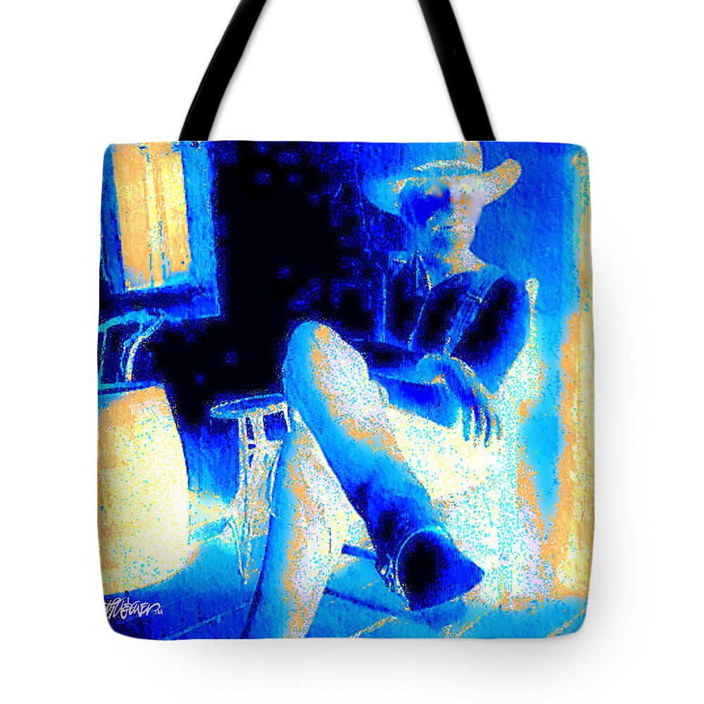 Waiting Up Tote Bag featuring the photograph Waiting Up by Seth Weaver