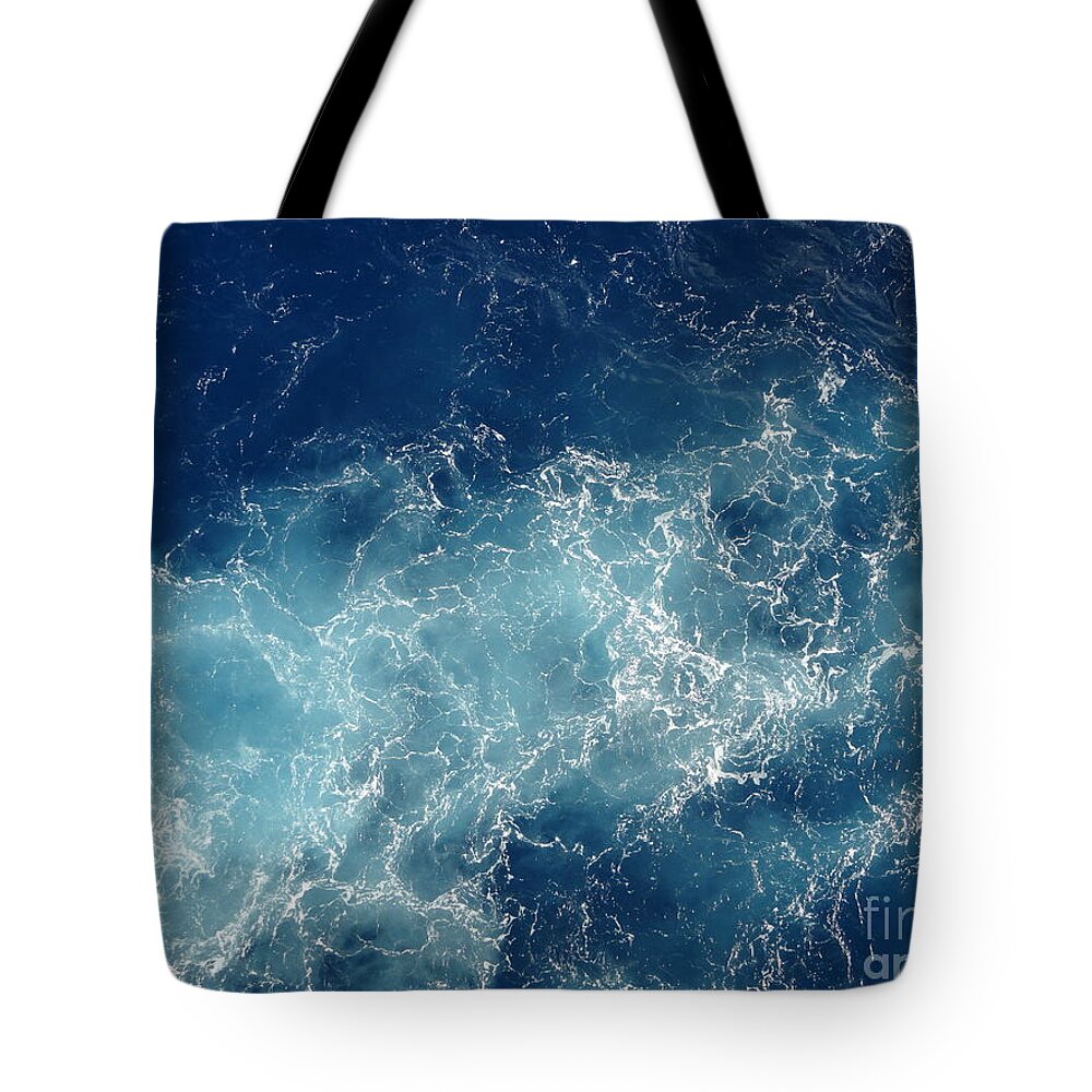 Pattern Tote Bag featuring the photograph Water pattern by Dejan Jovanovic