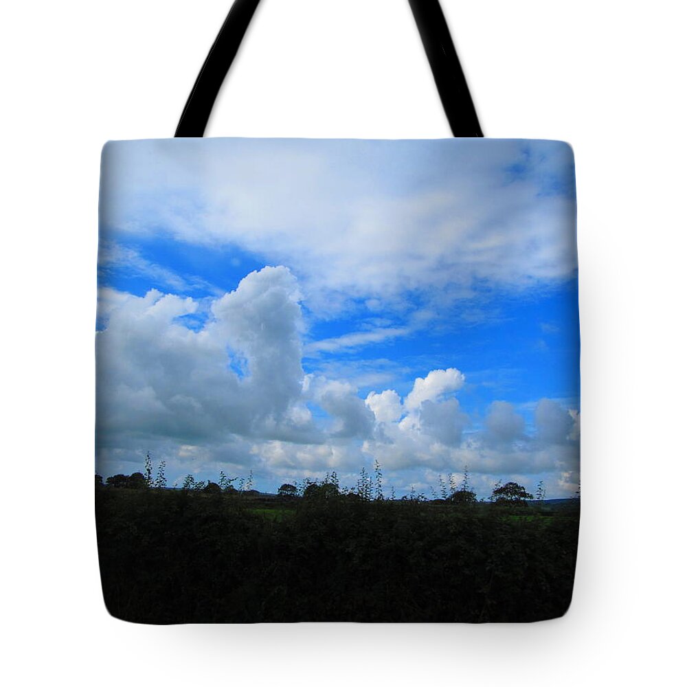 Wales Tote Bag featuring the photograph Welsh Sky by Ian Kowalski