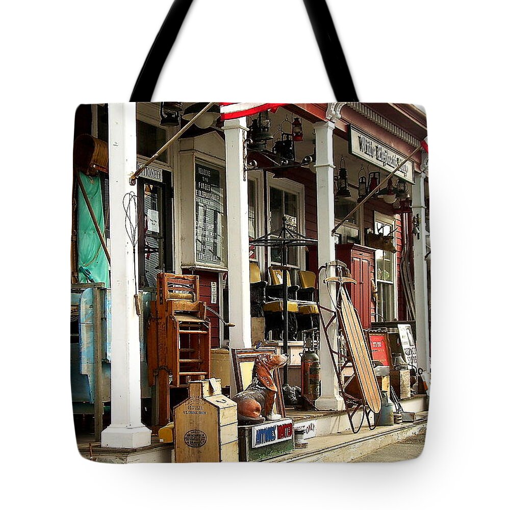 Junk Tote Bag featuring the photograph White Elephant by Jeff Heimlich