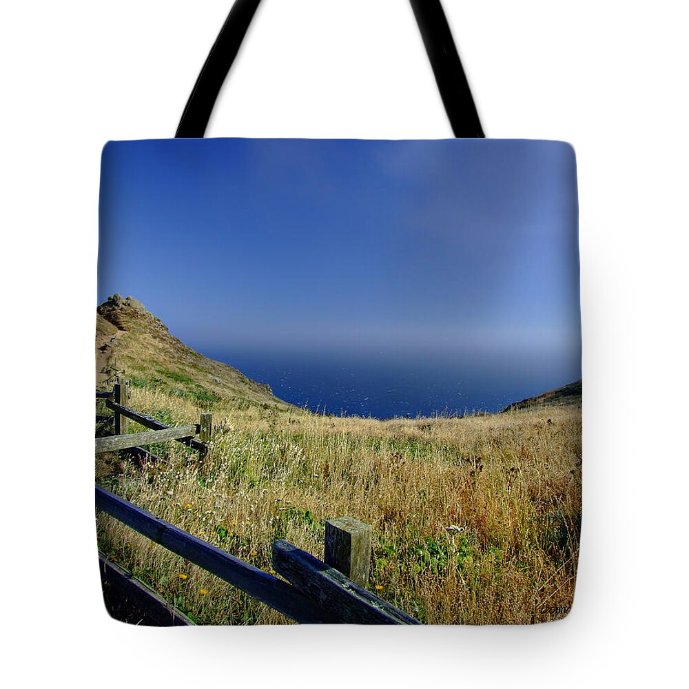 California Tote Bag featuring the photograph Wild Blue Yonder by Donna Blackhall