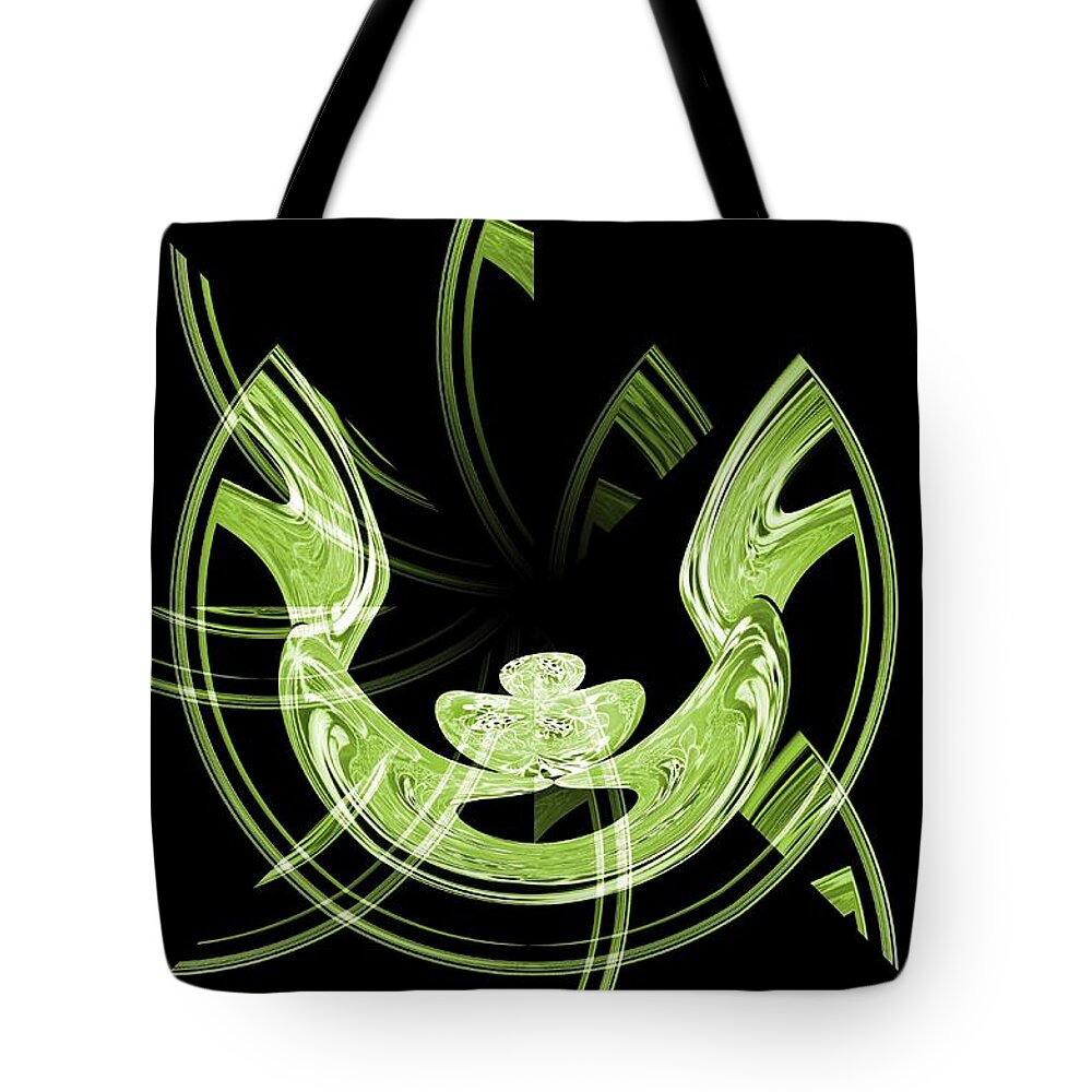 Within Tote Bag featuring the digital art Within by Maria Urso