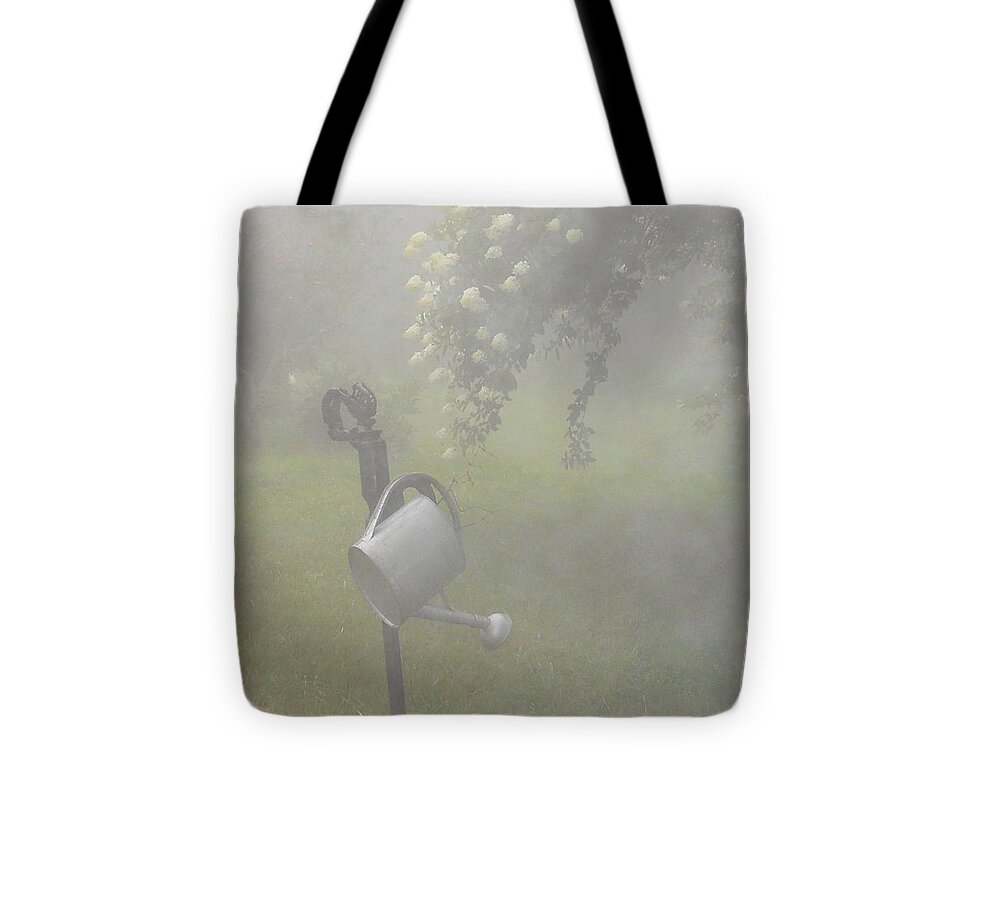 Fog Tote Bag featuring the photograph Yesterday by Diannah Lynch